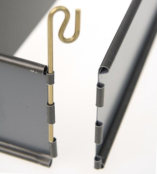 Moule à terrine, métal, antiadhésif, 30cm de long, 7cm de large, 8,5 cm de haut, 1 pc