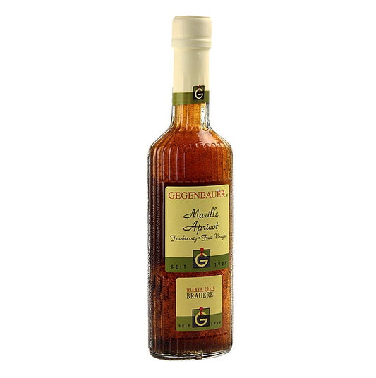 Vinaigre d'abricot fruité à base d'abricots mûrs du domaine Harmer