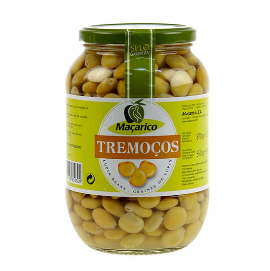Lupini haricots en saumure, 870 g, antipasti méditerranéen ou snack du Portugal