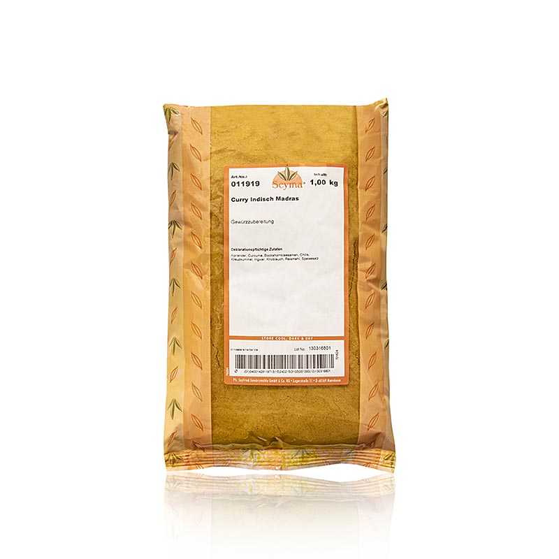 Poudre de curry indien, Deli Special, 1 kg - Un mélange aromatique de curcuma, coriandre, graines de fenugrec, sel, poivre et cumin, idéal pour assaisonner les soupes, les sauces et les plats de viande Idéal pour ceux qui n'aiment pas les plats trop épicés