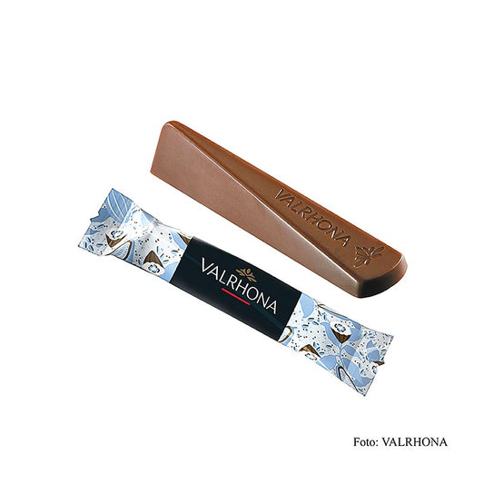 Valrhona Bâtonnets de chocolat Eclat, lait entier, 39% cacao, 1 kg, 244 pcs - délicieux chocolat au lait entier en forme de bâtonnets, idéal pour la pâtisserie et le grignotage