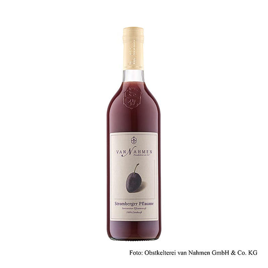 Prune Stromberger (jus de quetsche) (100% pur jus), 750ml, van Nahmen, 750 ml