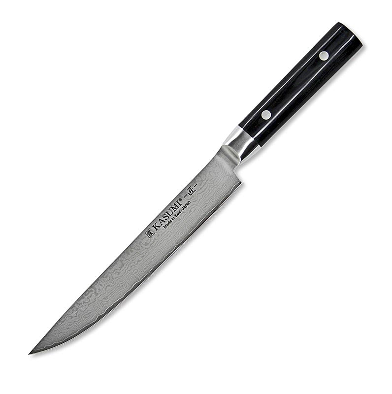 Kasumi MP-08 Meisterstück couteau à viande damassé, 20cm, 1 pce - acier japonais VG10, dureté 59-60 HRC, haute capacité de coupe
