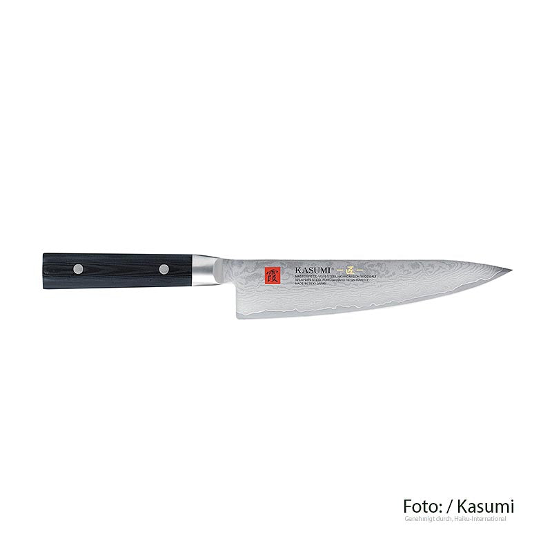 Kasumi MP-11 Masterpiece Couteau de cuisine damassé, 20cm, 1 pc