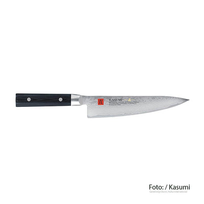 Kasumi MP-11 Masterpiece Couteau de cuisine damassé, 20cm, 1 pc
