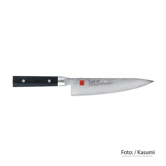 Kasumi MP-11 Masterpiece Couteau de cuisine damassé, 20cm, 1 pc