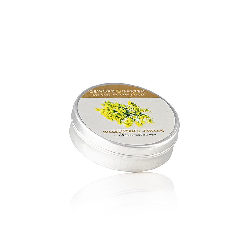 Gewürzgarten Fleurs et pollen d'aneth, pour assaisonner et affiner - très efficace, 10 g
