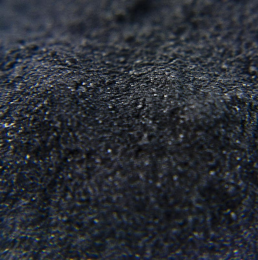 Poudre de couleur noire de seiche, 100 g, pour la préparation de pâtes noires ou de risotto