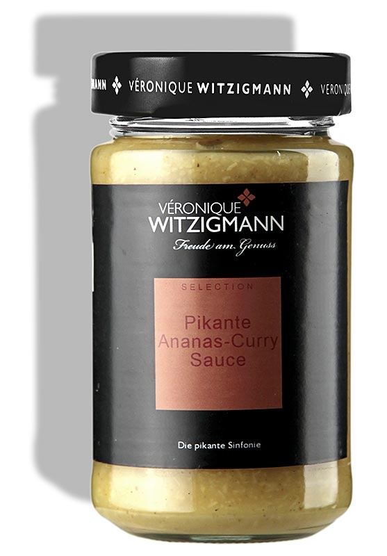 Sauce piquante à l'ananas et au curry, 225 ml