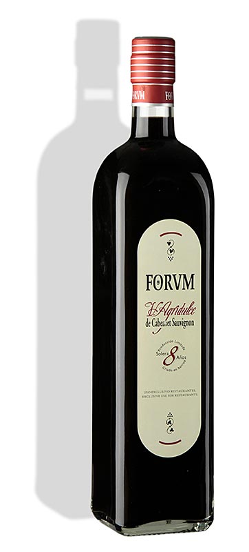 Vinaigre de Cabernet Sauvignon, vieilli en fûts de bois, 6,5% d'acidité, FORVM, 1 l