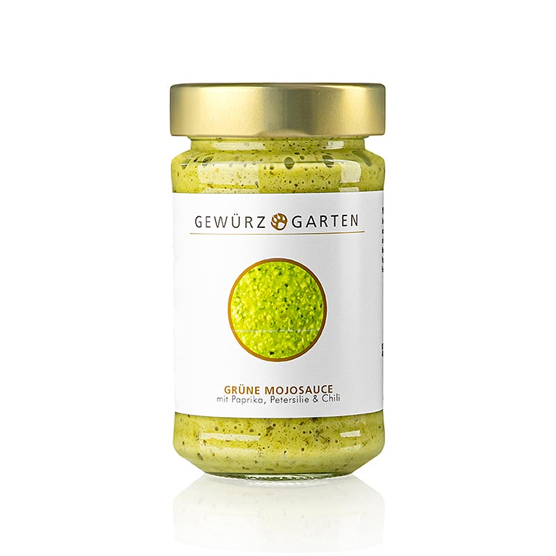 Gewürzgarten Sauce mojo verte, au paprika, au chili et au persil plat, 225 ml
