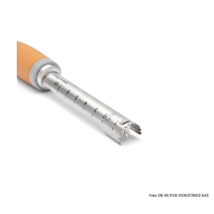 deBUYER Décocheur "Universel", ø 13mm, 9cm de long,inox/plastique orange, 1 pc