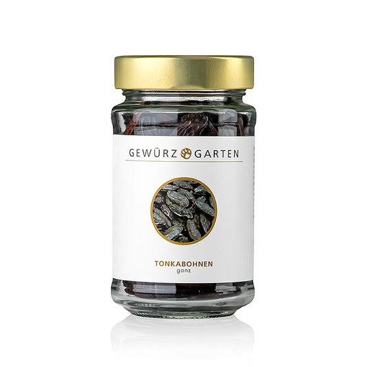 Fèves de tonka, 140 g - Image produit avec des graines de tonka d'Amérique du Sud, idéal pour aromatiser les glaces et les puddings