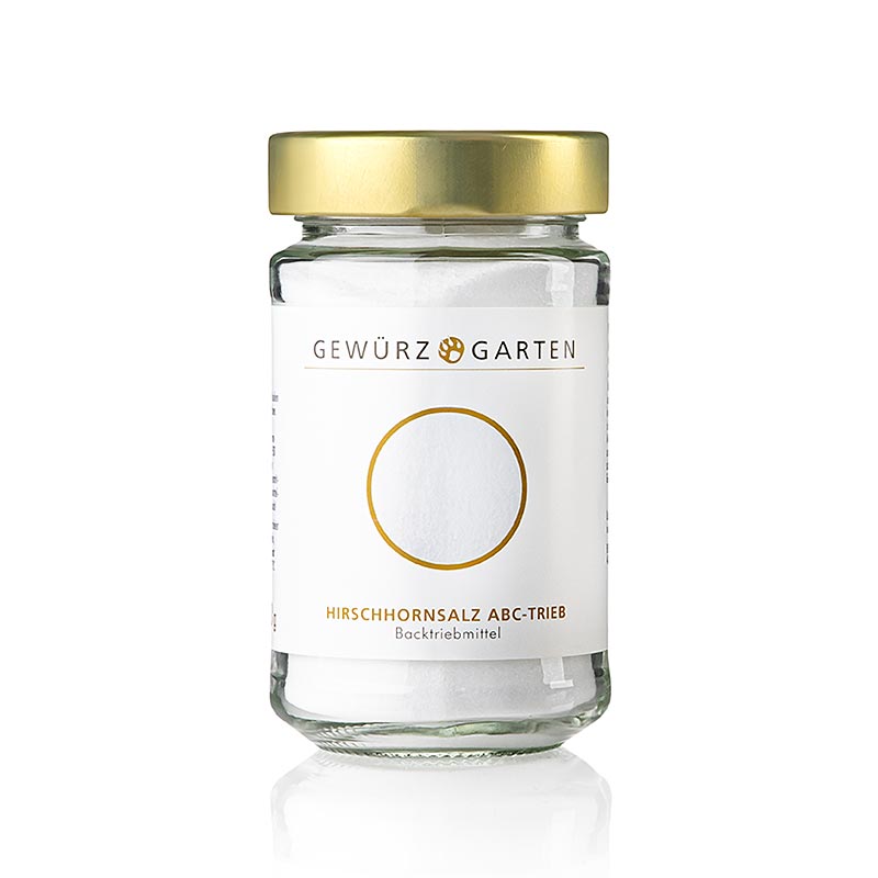 Gewürzgarten Sel de corne de cerf - Pousse ABC, carbonate d'ammonium, carbonate de magnésium, 200 g