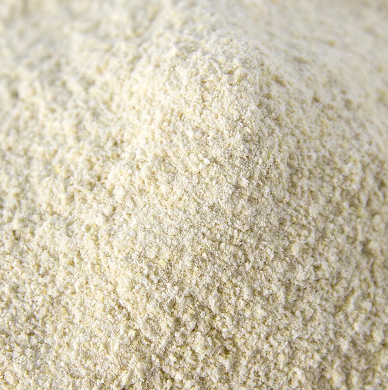 Farine de quinoa biologique à base de graines de quinoa ressemblant à du millet, riche en protéines et avec un léger goût de noisette, idéale comme liant dans les soufflés, les poêlées ou les gruaux.