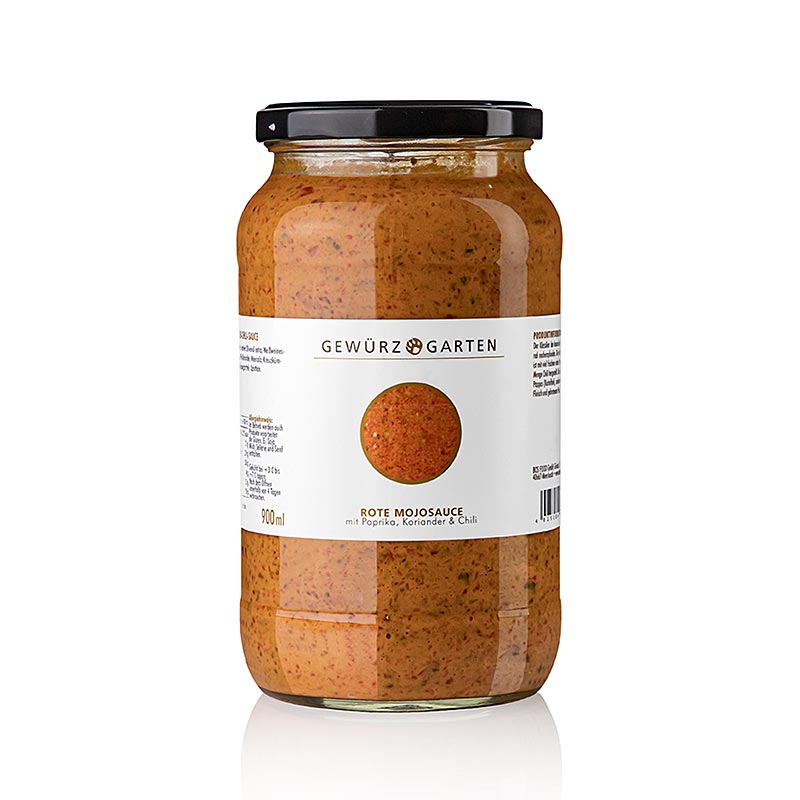 Gewürzgarten Sauce mojo rouge, au paprika, au chili et à la coriandre, 900 ml