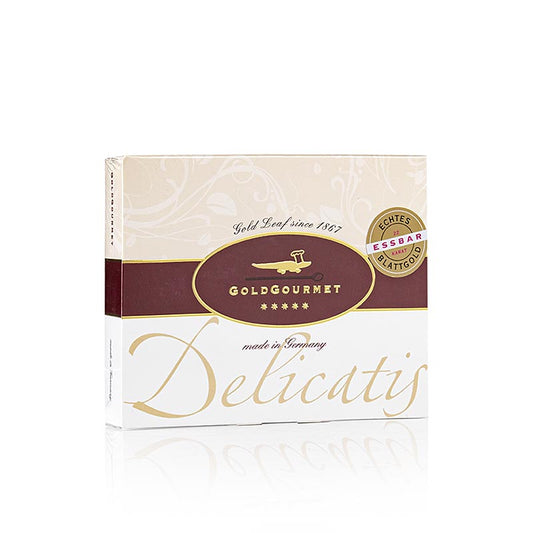 Grandes paillettes de feuilles d'or 22 carats (poids d'or 100 mg) avec pinceau chargé électrostatiquement pour décorer facilement les objets, convient pour les aliments