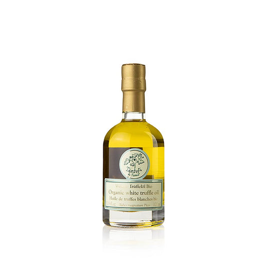 Huile vierge de truffe blanche, produite biologiquement, idéale pour les pâtes et le risotto