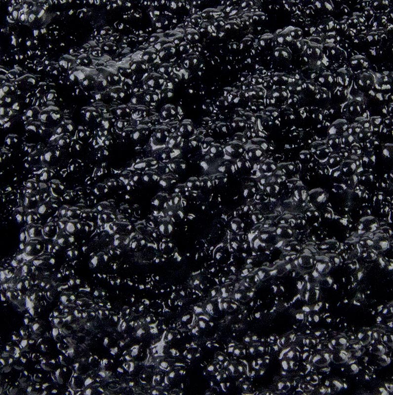 Image d'un pot de 500g Cavi-Art® Caviar d'algues au goût de truffe, une délicatesse végétalienne aux multiples possibilités d'utilisation dans la cuisine chaude et froide Consistance exceptionnellement dense, couleur claire, délicieusement fraîche et joliment croquante - un régal pour le palais