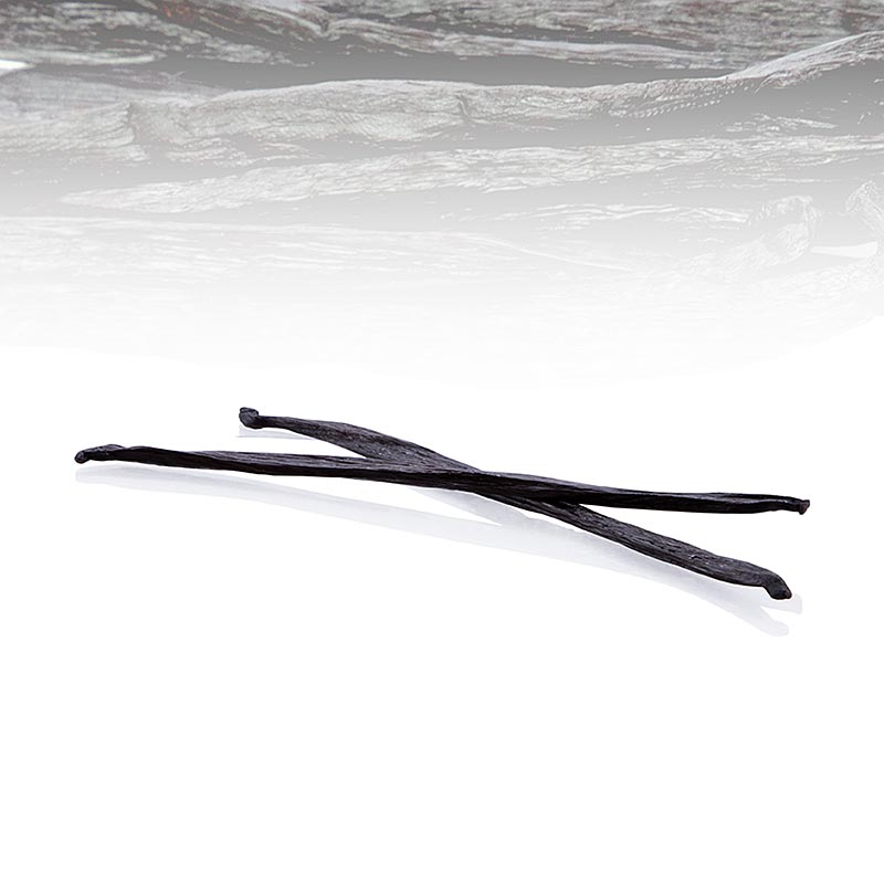 Gousses de vanille Bourbon, de Madagascar, environ 30 gousses, Eurovanille, 100 g - Vanille premium pour affiner les desserts et les sauces exotiques