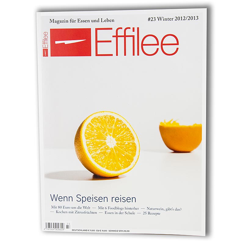 Magazine de l'alimentation et de la vie - Numéro 23, 1 pc - Découvrez les plaisirs culinaires, des recettes, des interviews de chefs célèbres et les tendances d'ici et d'ailleurs avec Effilee, le magazine des gourmets et des cuisiniers amateurs