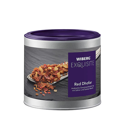 Préparation d'épices de type arabe, piquant ardent avec une acidité fruitée et des notes florales, safran et baie de sumac, 210 g
