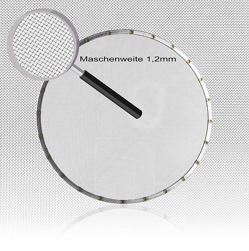 Tamis de rechange pour passoire (Art35345), ø 30cm, maille de 1,2mm, matériau de haute qualité, durable, facile à nettoyer - idéal pour des résultats de première qualité
