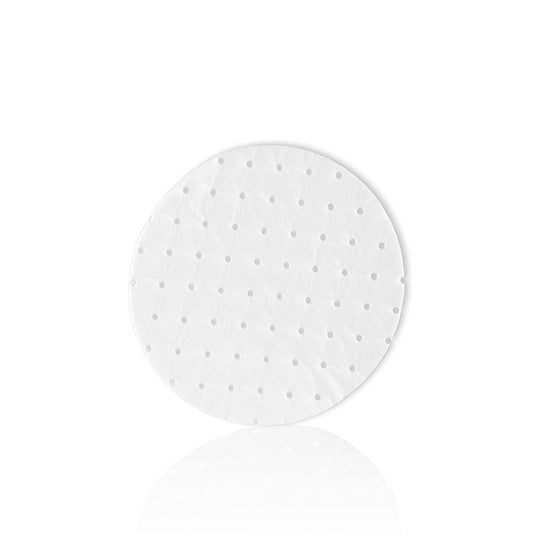 Henky's FatPad S, ø 13,5cm, 12 pcs - Non-tissé pour dégraisser rapidement les soupes, sauces et plats chauds de la poêle et de la friteuse, convient pour des températures jusqu'à 140°C maximum