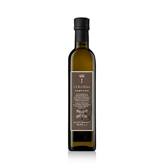 Huile d'olive extra vierge à l'arôme de truffe blanche (huile de truffe), M. Colonna, 500 ml