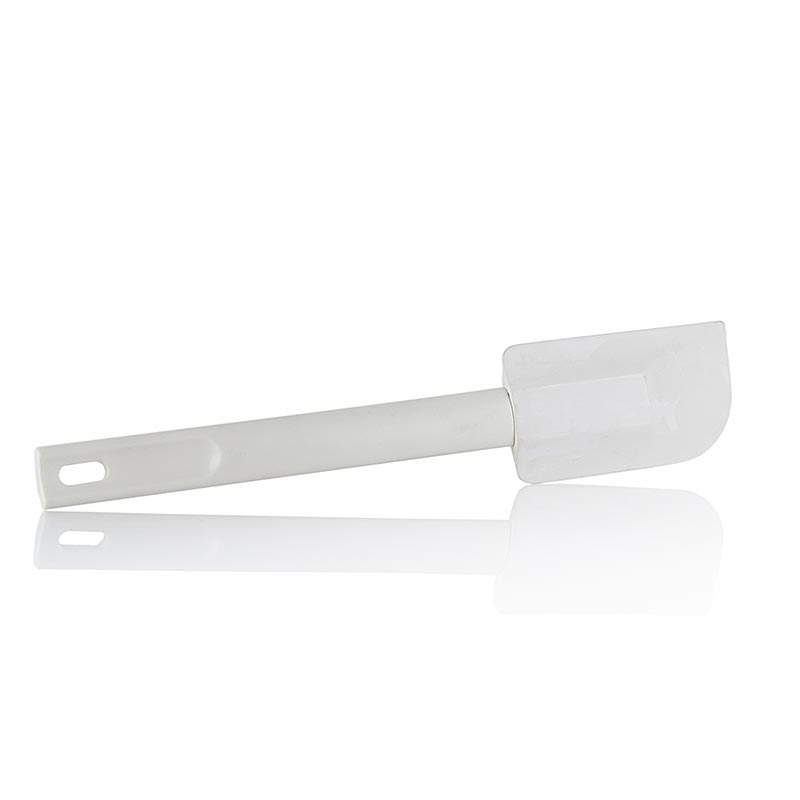 Grattoir en caoutchouc avec manche en plastique, 26 cm de long, 1 Aide de cuisine solide, esthétique et tenant bien dans la main