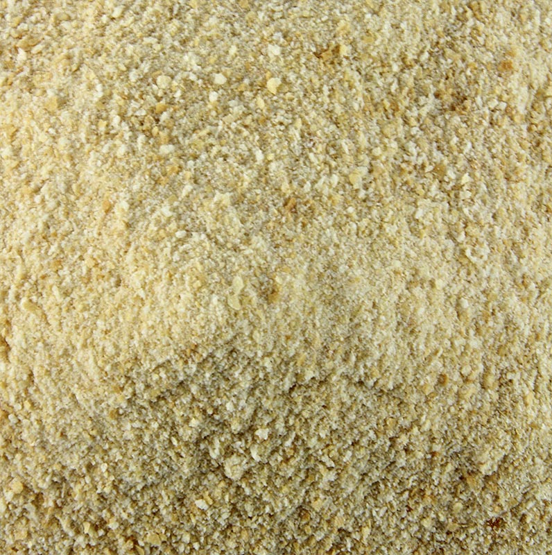 Chapelure pour escalopes viennoises, de Ankerbrot à Vienne, 1 kg : chapelure croustillante et dorée à base de farine de blé pour une croûte traditionnelle épicée et moelleuse Une mouture grossière assure une adhérence optimale à la viande ou aux légumes Facile à utiliser en grande quantité