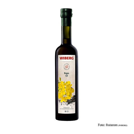 500 ml d'huile de colza Wiberg, pressée à froid, adaptée à la cuisine exigeante des gourmets