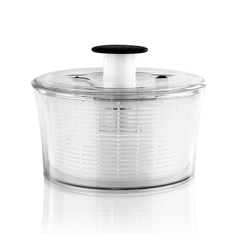 Essoreuse à salade de OXO avec une capacité de 4,2 l, conçue pour un design universel