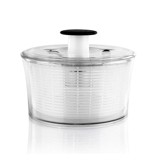 Essoreuse à salade de OXO avec une capacité de 4,2 l, conçue pour un design universel