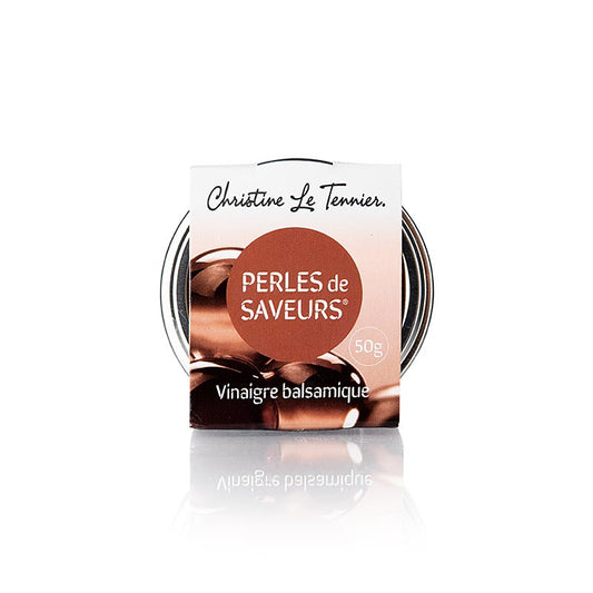 Perles sphériques de cocktail balsamique, 5mm de diamètre, remplies de vinaigre balsamique fin, pour des effets surprenants lorsqu'elles éclatent sur le palais