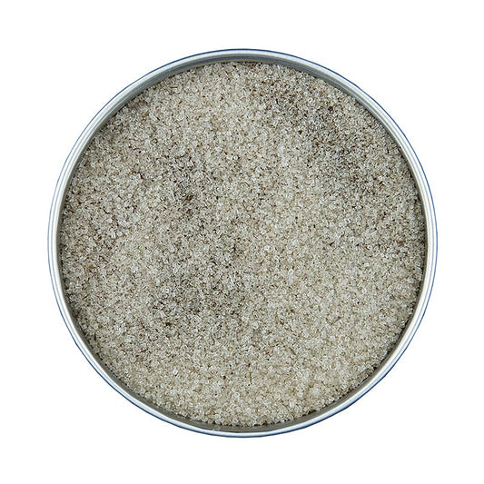 Sucre épicé Bourbon, sucre de canne de l'île Maurice avec de la vanille Bourbon moulue, 150 g