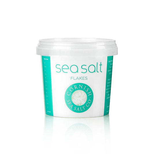 Flocons de gros sel marin fin et aromatique de Cornouailles/Angleterre, récoltés et traités à la main avec soin Véritable qualité supérieure avec plus de 60 minéraux et oligo-éléments précieux