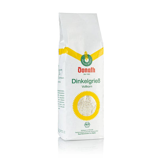 Semoule d'épeautre bio, polyvalente pour bouillies, gâteaux et plats salés 500 g emballage écologique Achetez maintenant chez thungourmetch/collections/fonds-et-demi-glace