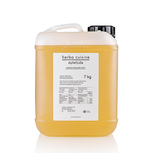 Herba Cuisine édulcorant à base de pommes, 7 kg grand emballage, édulcorant végétalien pour gâteaux, desserts et boissons