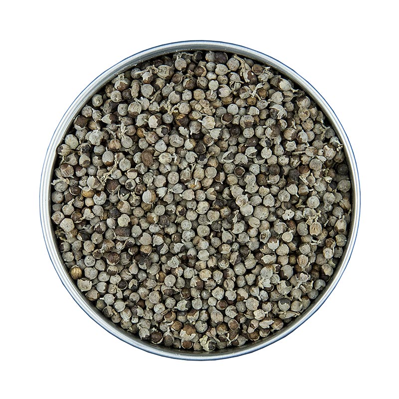 Image de Poivre des moines, entier, Altes Gewürzamt, 50 g - une verveine sans poivre fort, traditionnellement utilisée en gynécologie, connue comme anaphrodisiaque, se marie bien avec la viande noire