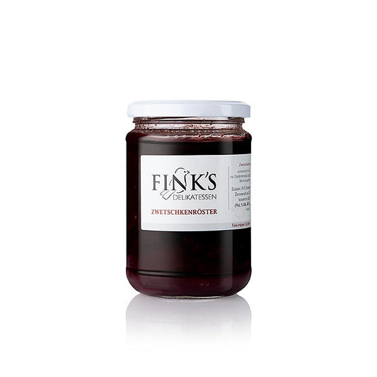Zwetschkenröster, 400 g - Rôti de quetsches fruité et aromatique au rhum, convient à différents plats et comme base pour des desserts fruités, fabriqué à Walkersdorf dans le pays des fruits de Styrie