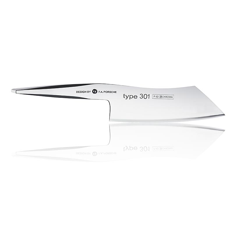 French : Couteau Santoku Chroma Type 301 P-40 Hakata de haute qualité, 1 pièce, avec manche ergonomique et lame tranchante