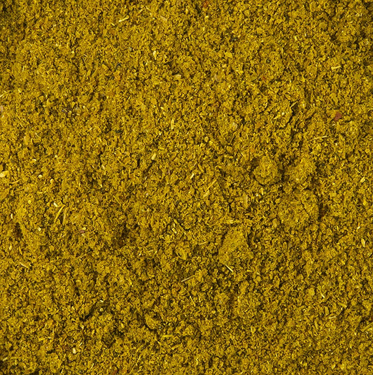 Paquet de 1 kg de poudre de curry 'Mumbai' de Altem Gewürzamt, doux et polyvalent pour des plats indiens authentiques, idéal pour les cuisiniers amateurs et les restaurateurs, arômes exotiques et qualité de Altem Gewürzamt