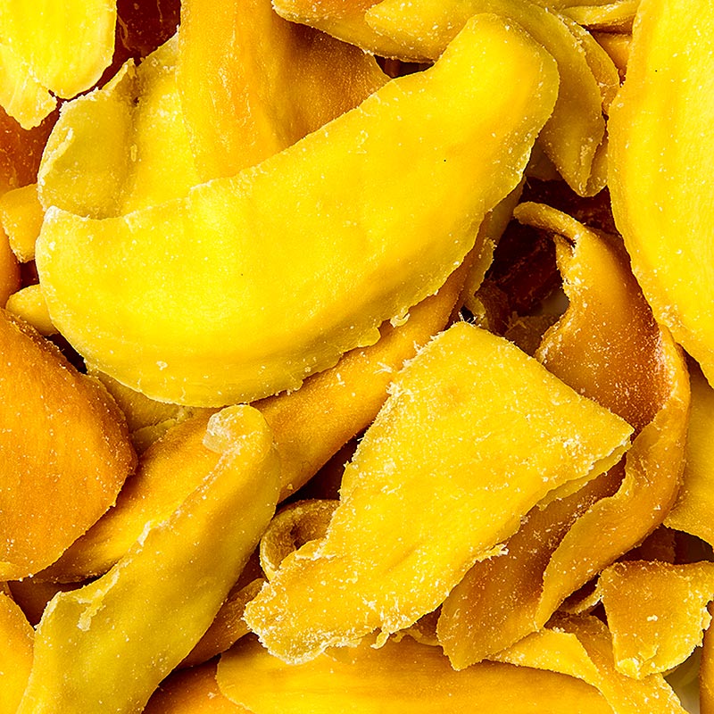 French : Tranches de mangue séchées et sulfurées, 1 kg, produit délicieux et de haute qualité