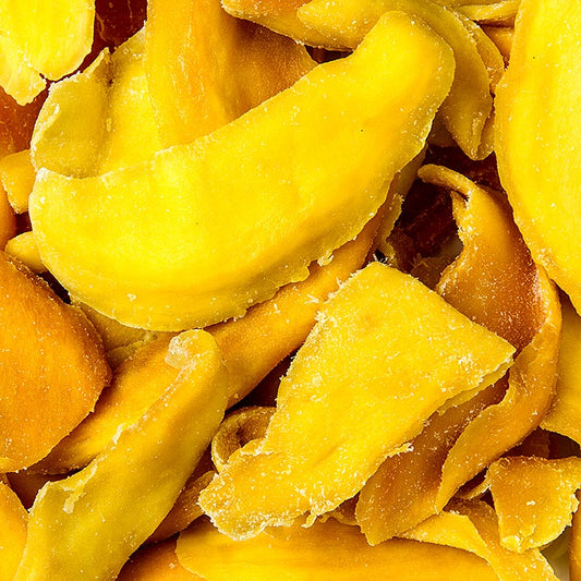 French : Tranches de mangue séchées et sulfurées, 1 kg, produit délicieux et de haute qualité
