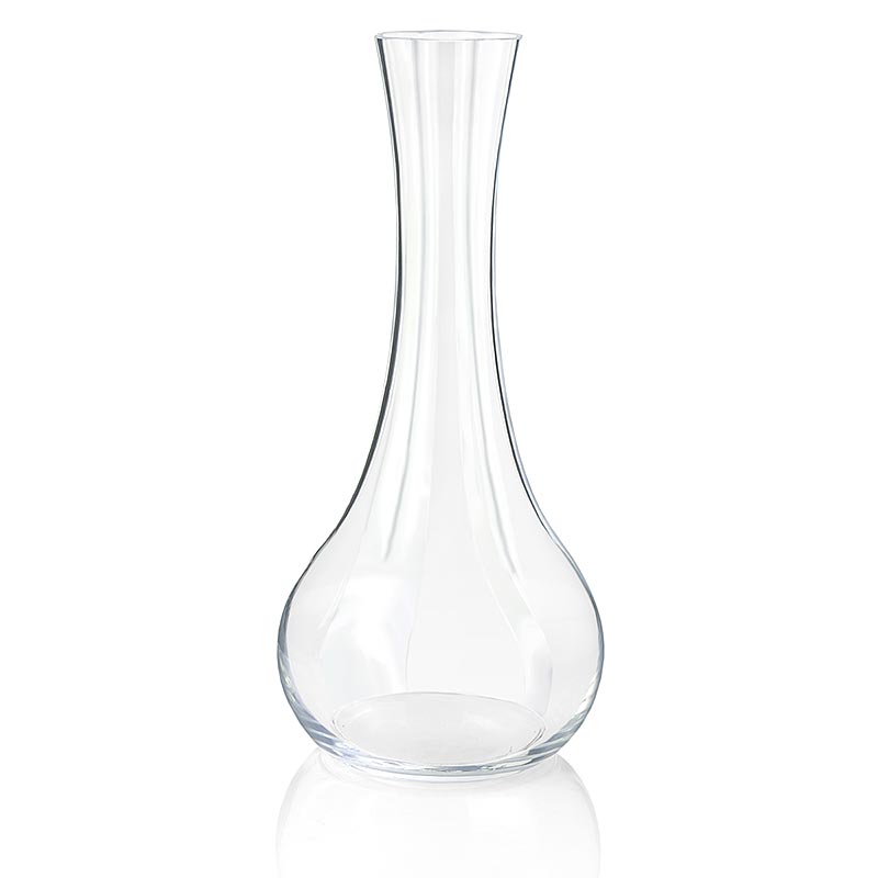 Carafe à vin pour champagne et vins effervescents, Bouvet, 1 pc - Carafe à décanter pour vins effervescents et champagnes, dont les rainures incurvées permettent au vin effervescent de couler dans la carafe sans perdre de sa fraîcheur et de lui donner en quelques minutes une maturité comme s'il avait été dégorgé depuis plusieurs mois ou années.