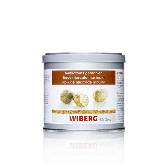 Wiberg noix de muscade, moulue, 240 g - Noix de muscade aromatique et fortement épicée pour divers plats, pâtisseries et sauces