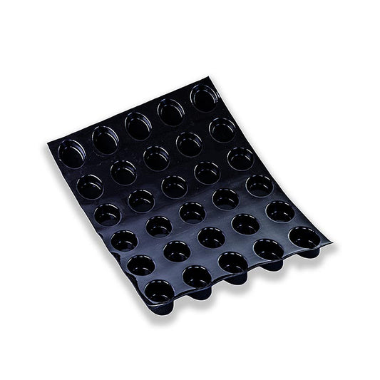 Tapis Flexipan 60x40cm avec 30 formes ovales, chacune 70x50mm et 30mm de profondeur, No4270, 1 pièce - Moule de cuisson de haute qualité pour les cuisines professionnelles