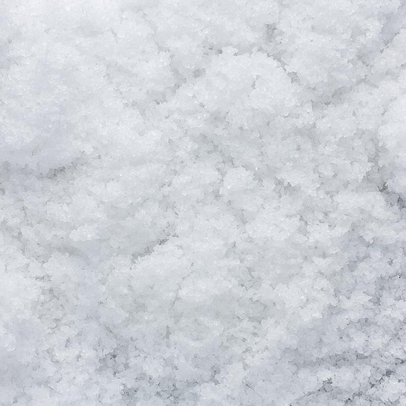 Sel fin blanc Palm Island Pacific d'Hawaï, obtenu par énergie solaire Contient 84% de chlorure de sodium et 16% d'extrait de minéraux marins Convient pour l'assaisonnement des plats froids et des fritures courtes