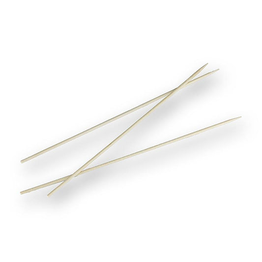Piques en bois de 25cm, 1000 pièces, idéales pour les canapés, la finger food et les buffets, utilisables de manière polyvalente lors d'événements et dans les bars